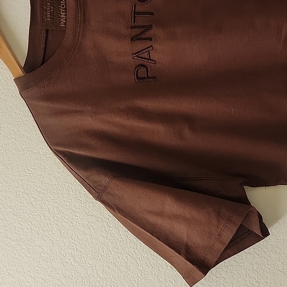 Panetone x Forever 21 | Brown Embroidered T Shirt - Picture 5 of 11